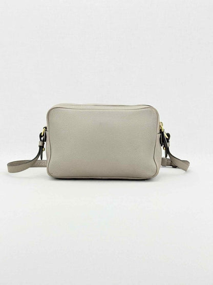 Pre - loved PRADA Grey Crossbody at Reems Closet