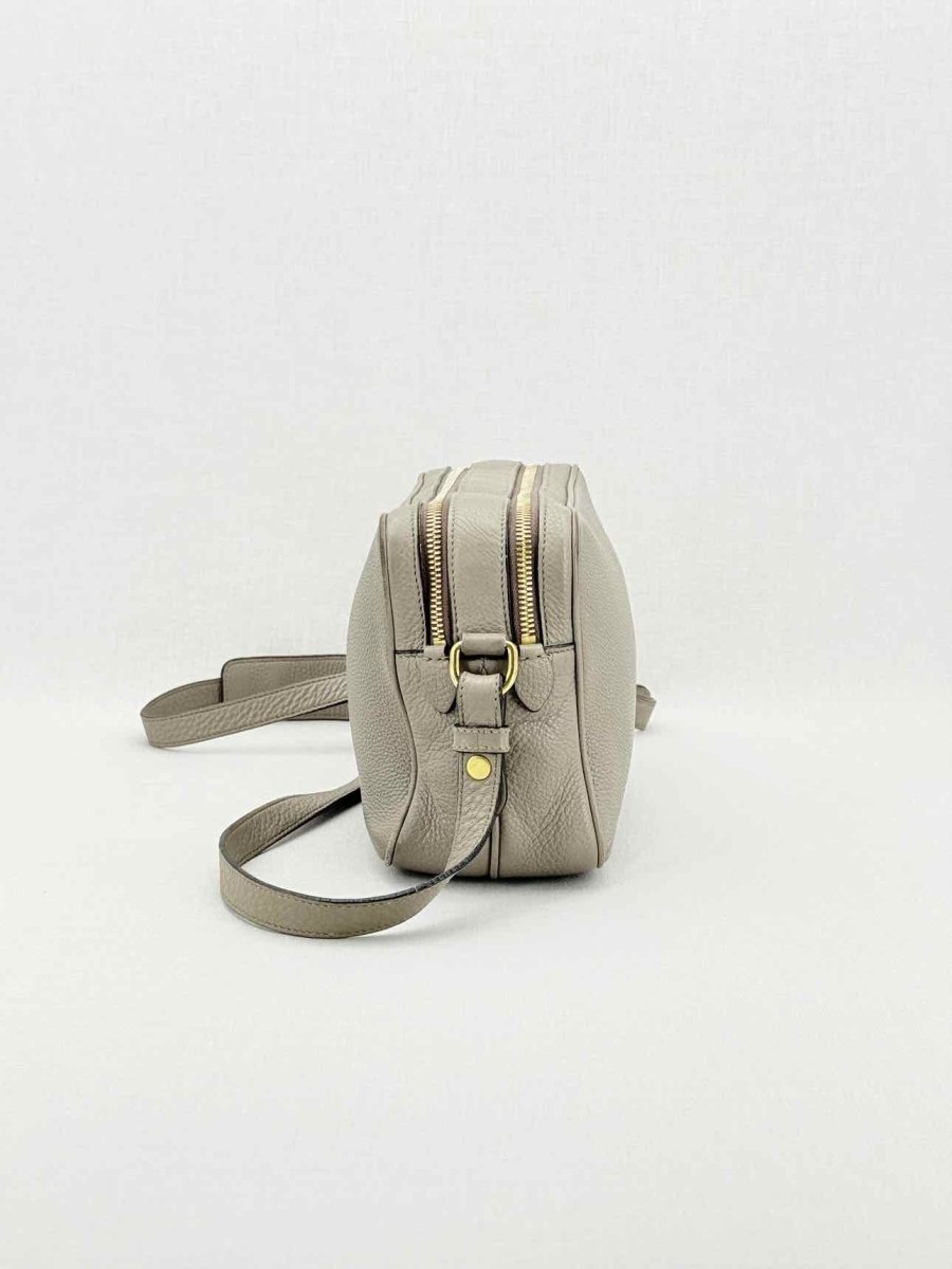 Pre - loved PRADA Grey Crossbody at Reems Closet