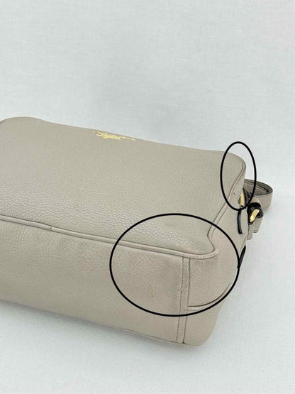 Pre - loved PRADA Grey Crossbody at Reems Closet