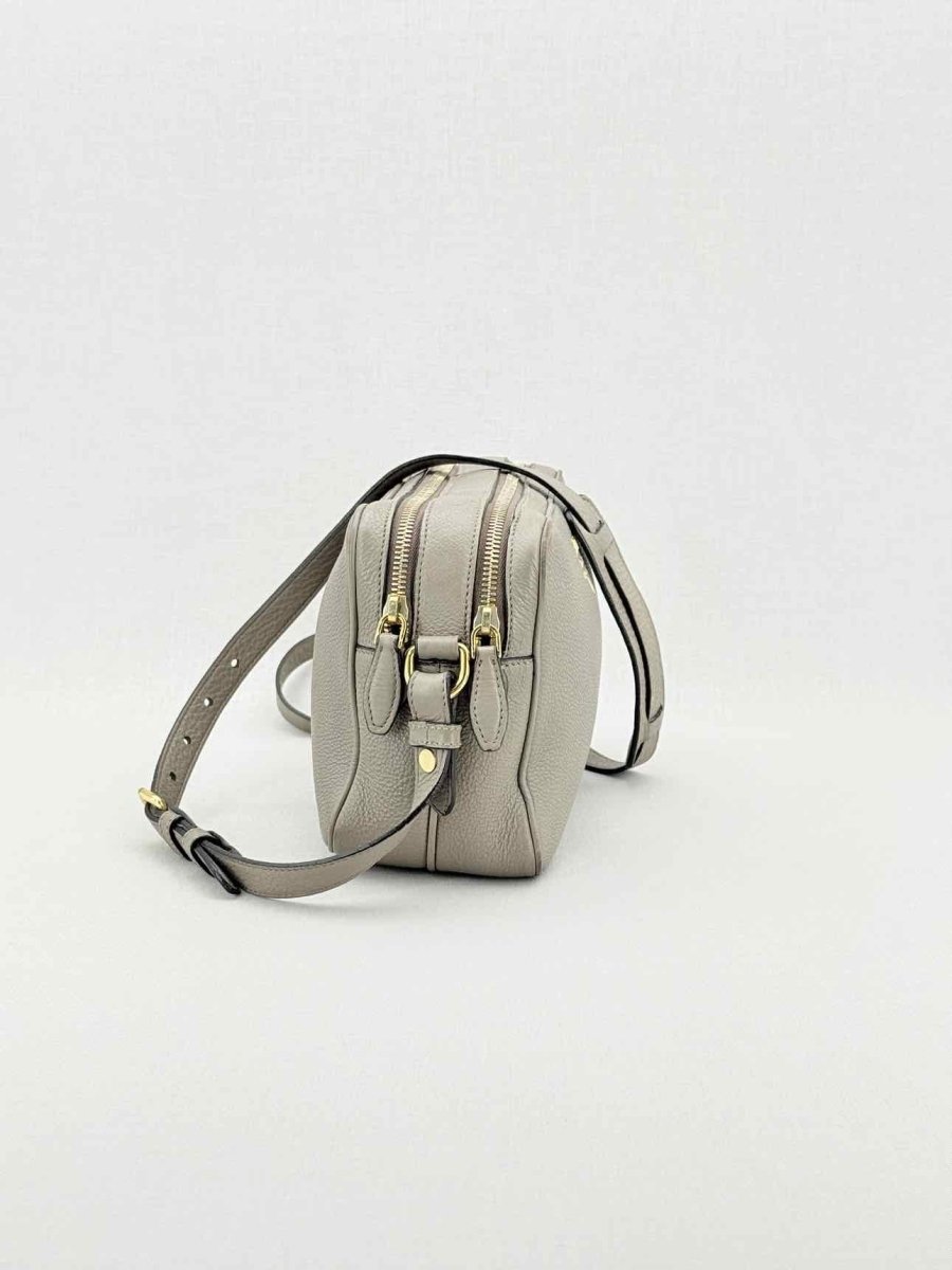 Pre - loved PRADA Grey Crossbody at Reems Closet