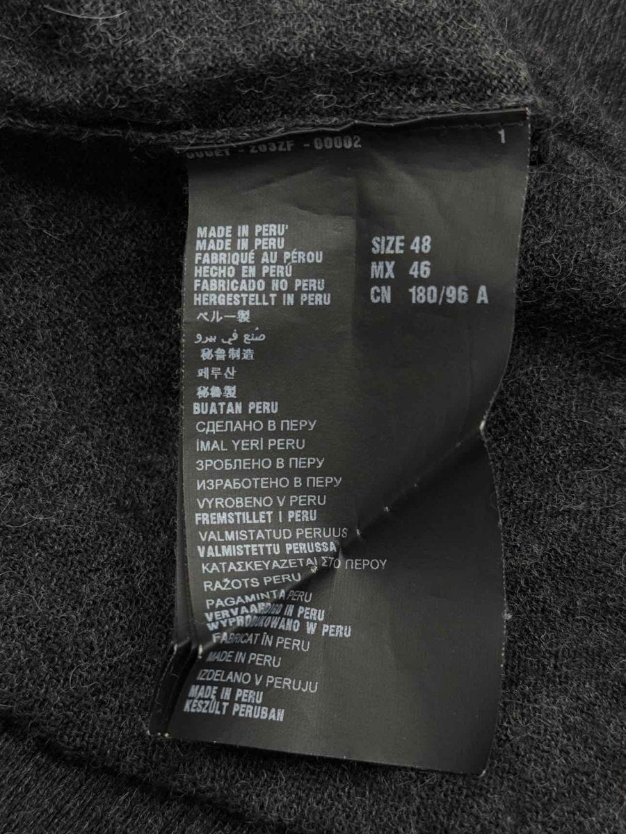 Pre - loved PRADA Grey Size US 12 Cardigan at Reems Closet