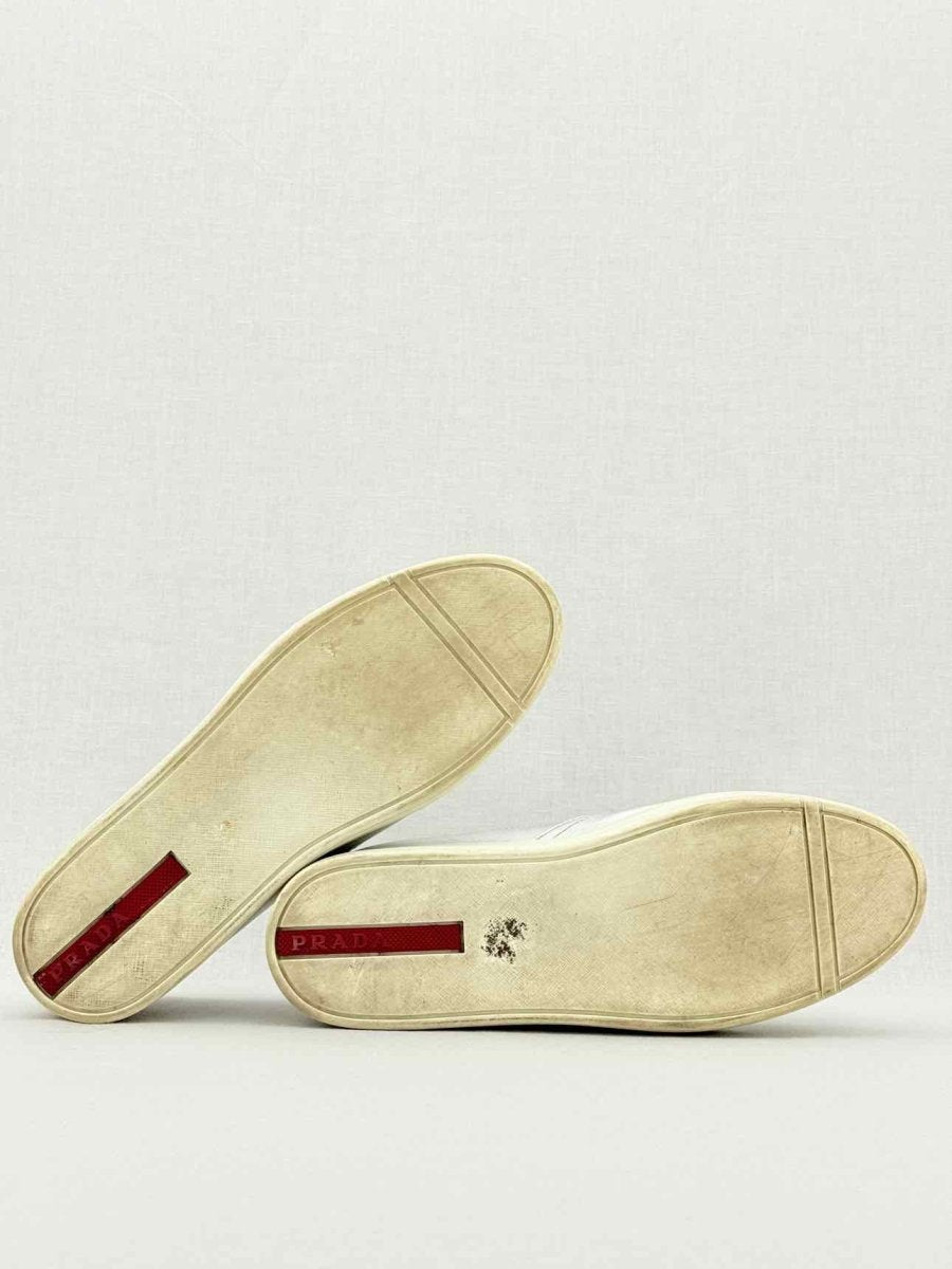 Pre - loved PRADA Metallic Size EU 39.5 Sneakers at Reems Closet