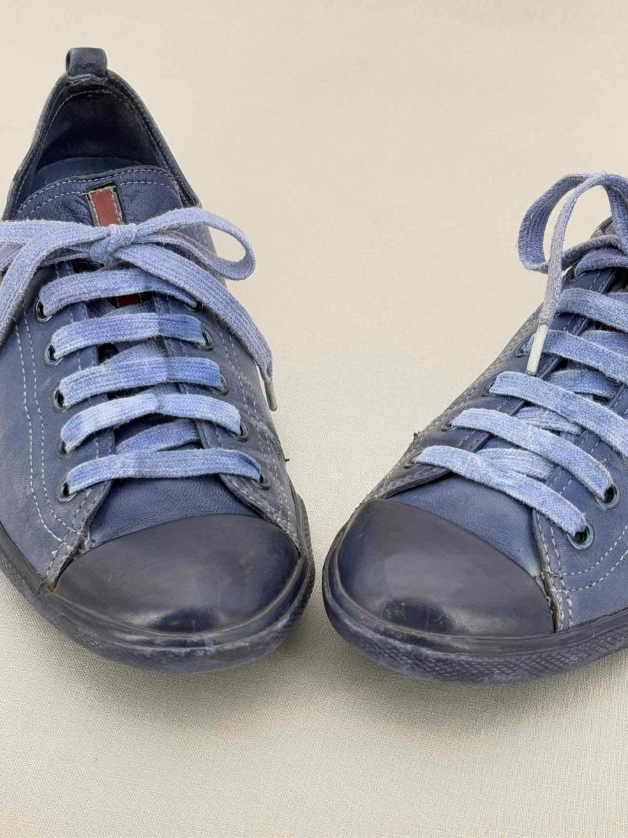 Pre - loved PRADA Navy Blue Size EU 39 Sneakers at Reems Closet