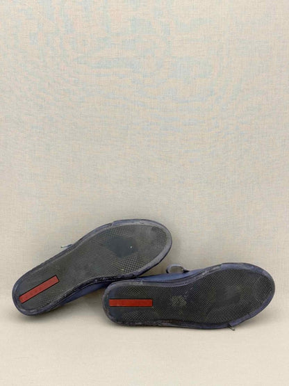 Pre - loved PRADA Navy Blue Size EU 39 Sneakers at Reems Closet