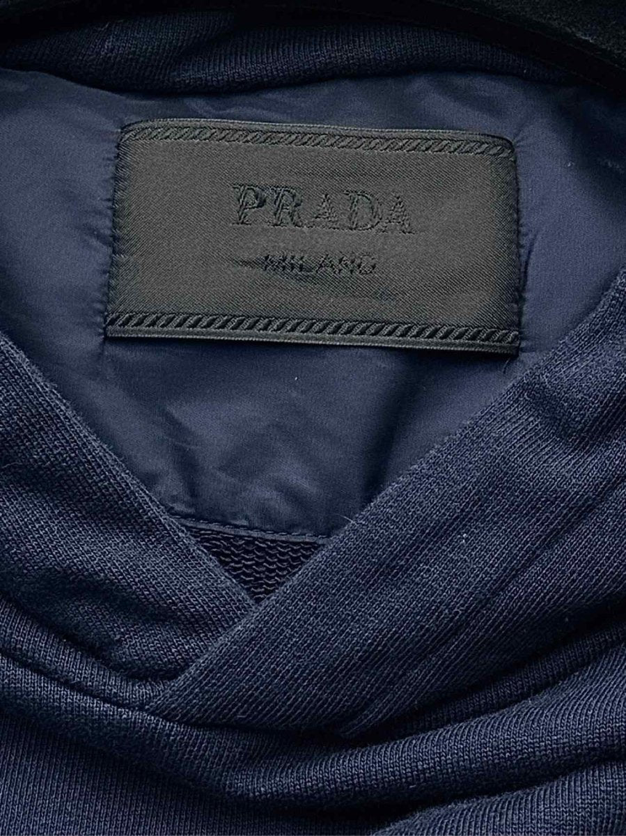 Pre - loved PRADA Navy Blue Size XXLarge Sweatshirt at Reems Closet