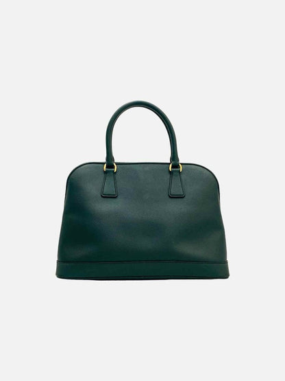 Pre - loved PRADA Open Promenade Green Top Handle at Reems Closet