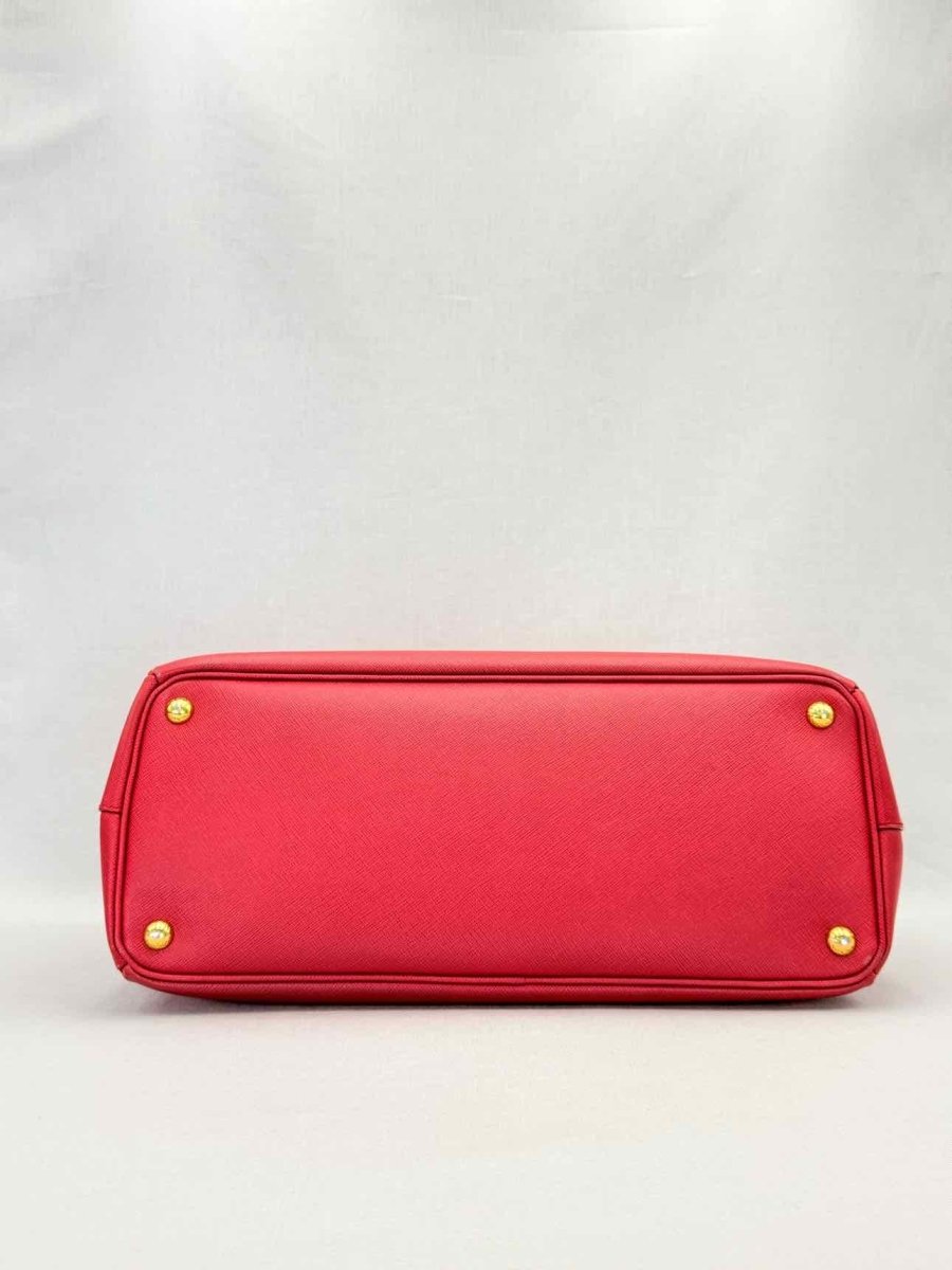 Pre - loved PRADA Parabole Red Tote Bag at Reems Closet
