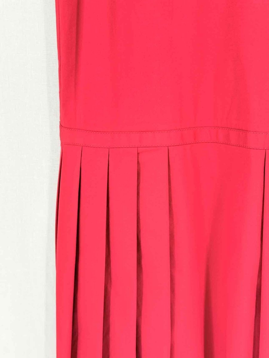 Pre-loved PRADA Pleated Red Size US 6 Long Skirt at Reems Closet