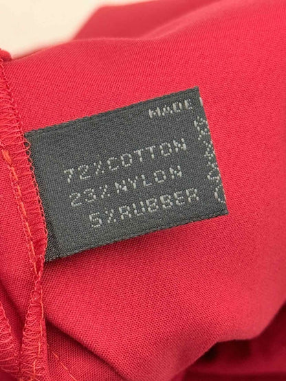 Pre-loved PRADA Pleated Red Size US 6 Long Skirt at Reems Closet
