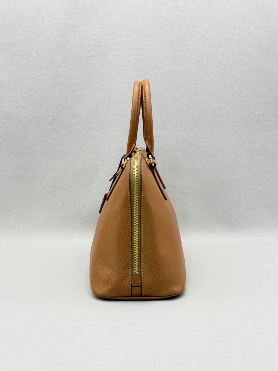 Pre-loved PRADA Promenade Tan Top Handle at Reems Closet