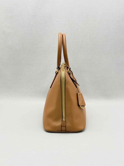 Pre-loved PRADA Promenade Tan Top Handle at Reems Closet