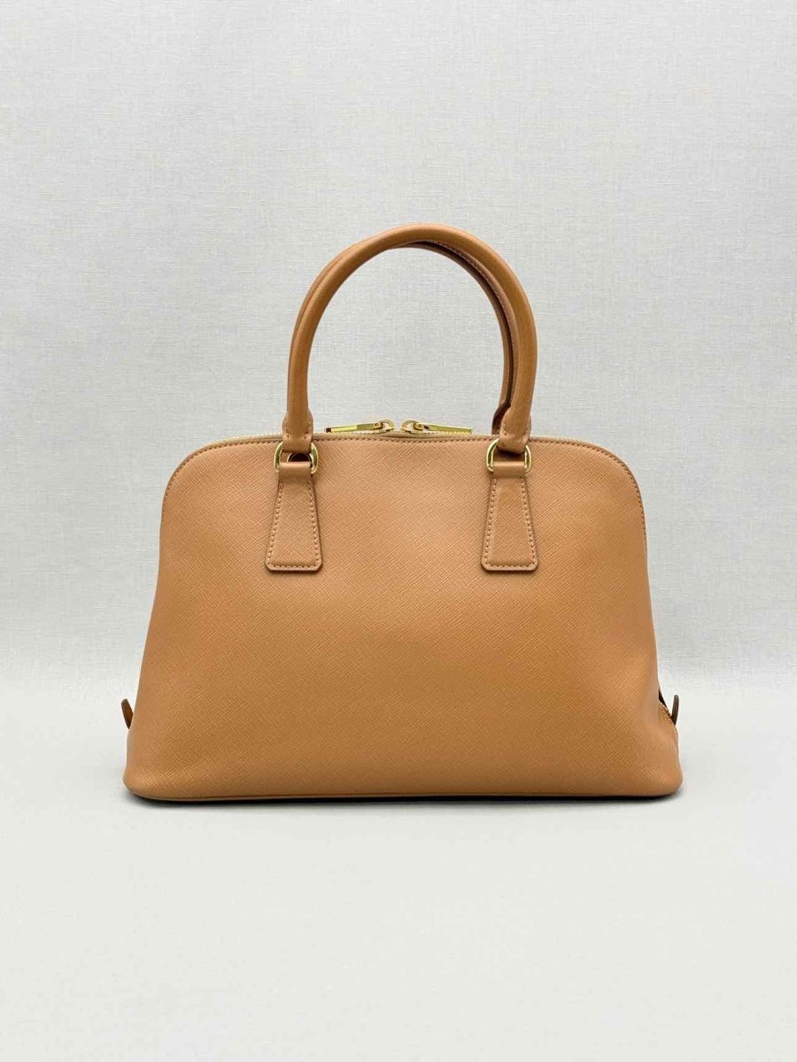 Pre-loved PRADA Promenade Tan Top Handle at Reems Closet