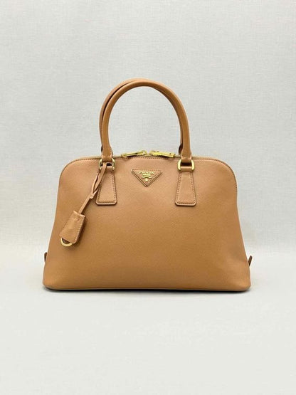 Pre-loved PRADA Promenade Tan Top Handle at Reems Closet