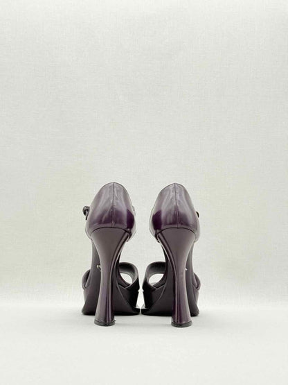Pre - loved PRADA Purple Size EU 39 Heeled Sandals at Reems Closet