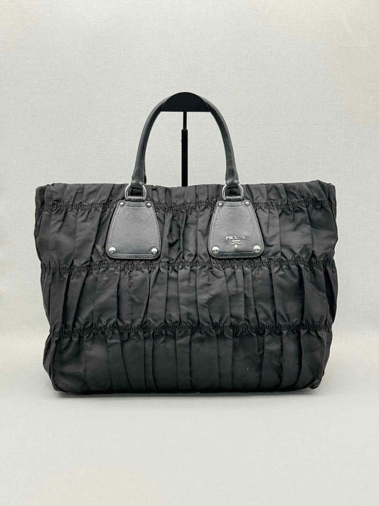 Pre-loved PRADA Tessuto Black Tote Bag at Reems Closet