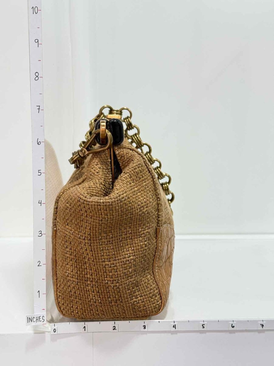 Pre - loved PRADA Vintage Brown Shoulder Bag at Reems Closet