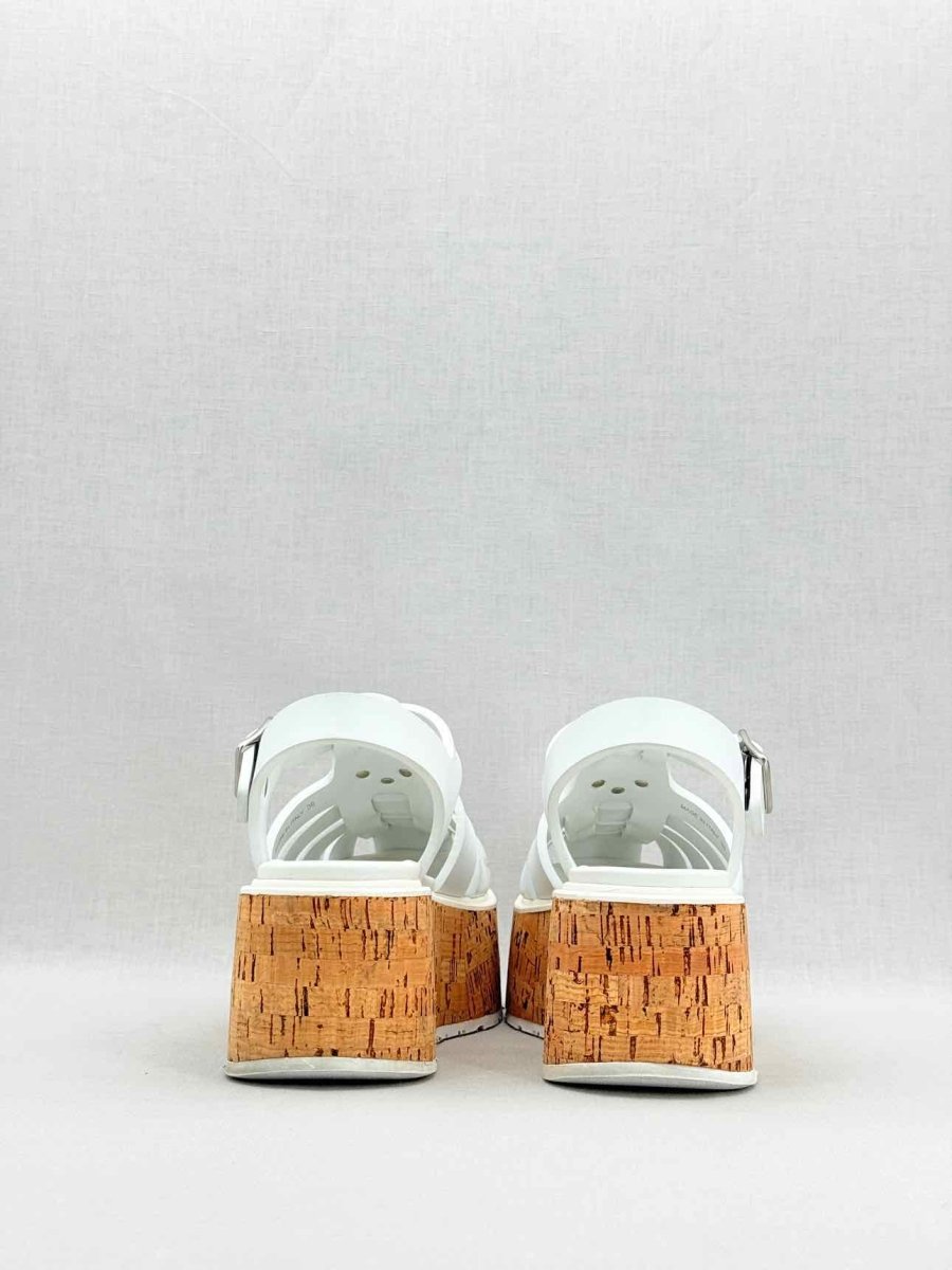 Pre - loved PRADA White Size EU 36 Sandals at Reems Closet