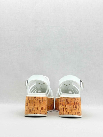 Pre - loved PRADA White Size EU 36 Sandals at Reems Closet