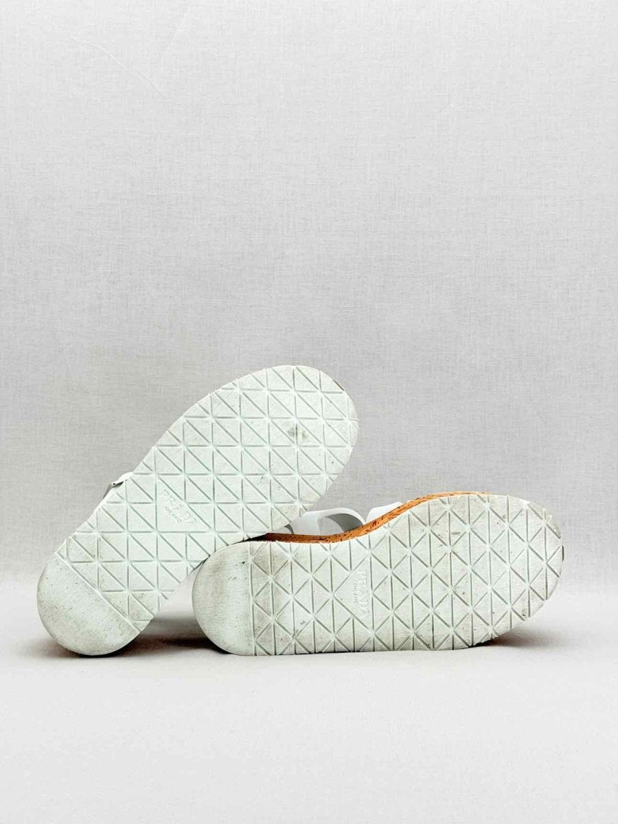 Pre - loved PRADA White Size EU 36 Sandals at Reems Closet