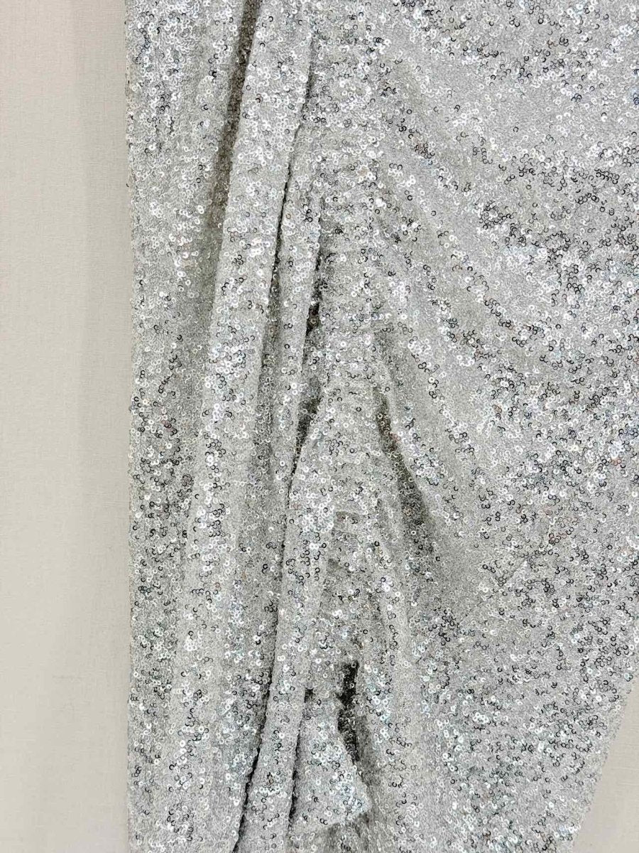 Pre - loved PREEN Silver Size Medium Midi Skirt at Reems Closet