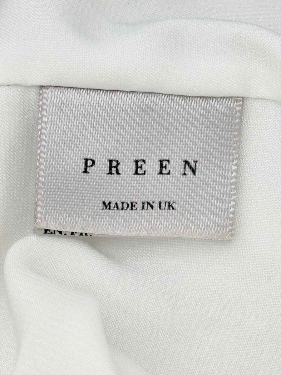 Pre - loved PREEN Silver Size Medium Midi Skirt at Reems Closet