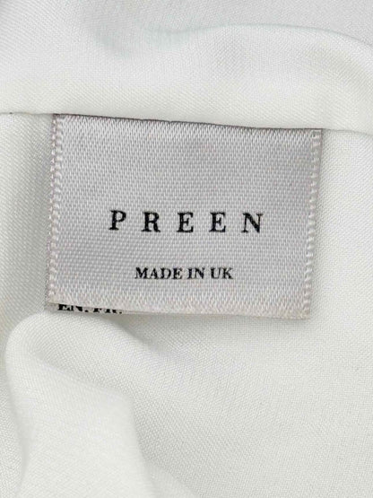 Pre - loved PREEN Silver Size Medium Midi Skirt at Reems Closet