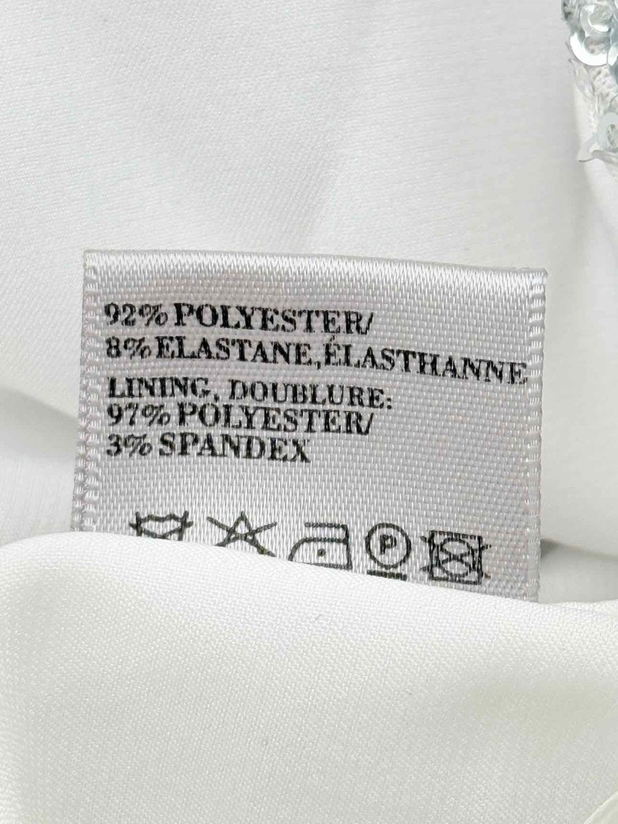 Pre - loved PREEN Silver Size Medium Midi Skirt at Reems Closet