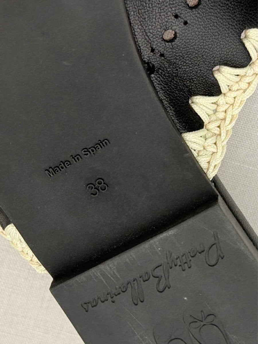 Pre - loved PRETTY BALLERINAS Black Criss Cross Size EU 38 Flats at Reems Closet