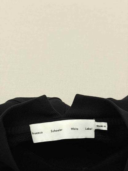 Pre - loved PROENZA SCHOULER Black Printed Size Small Jumper at Reems Closet