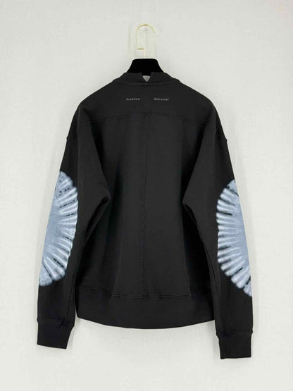 Pre - loved PROENZA SCHOULER Black Printed Size Small Jumper at Reems Closet