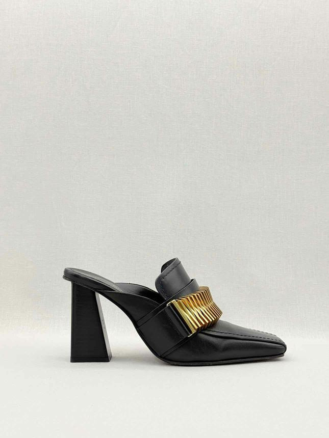 Pre - loved PROENZA SCHOULER Black Size EU 41 Mules at Reems Closet