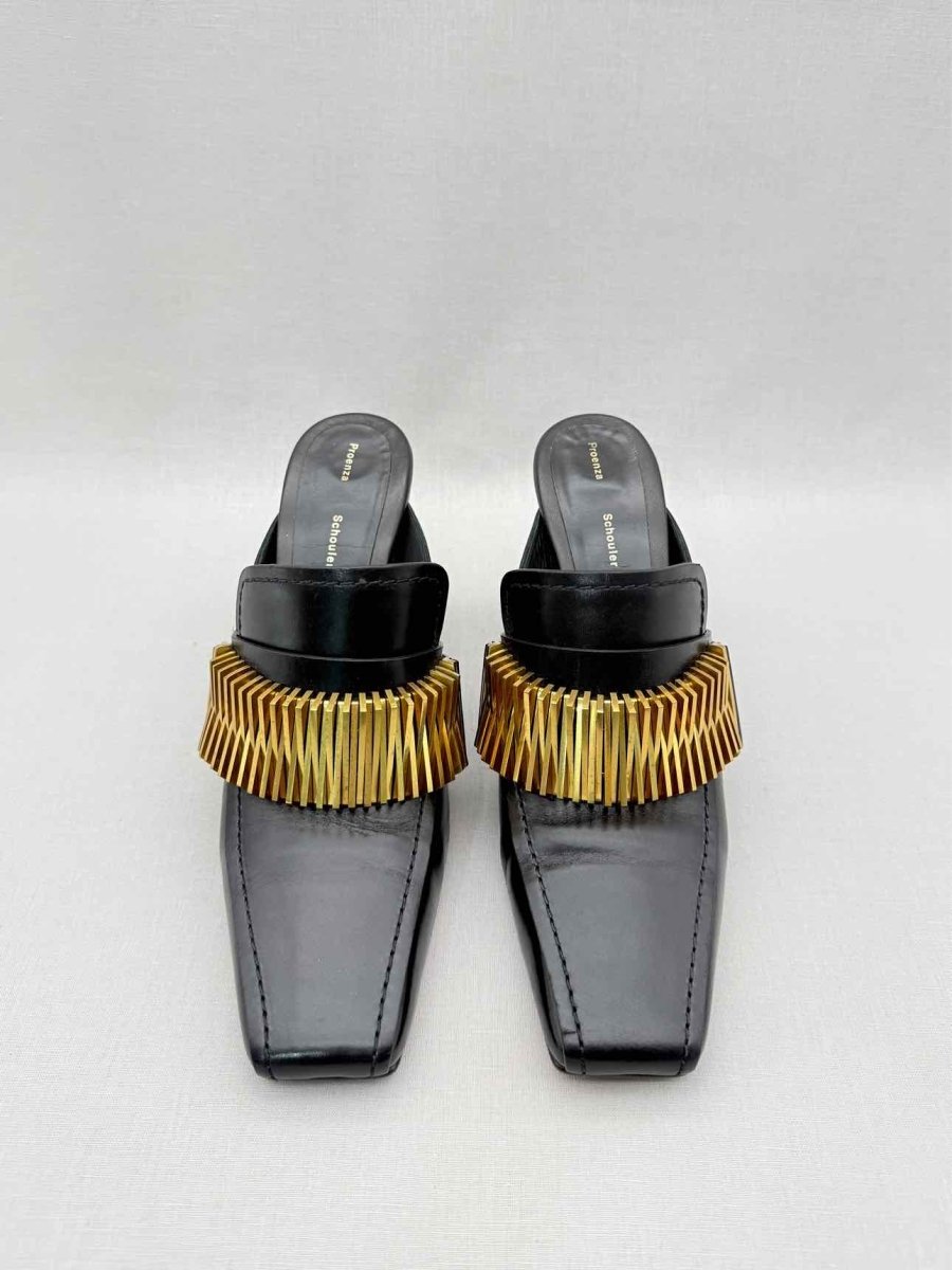 Pre - loved PROENZA SCHOULER Black Size EU 41 Mules at Reems Closet