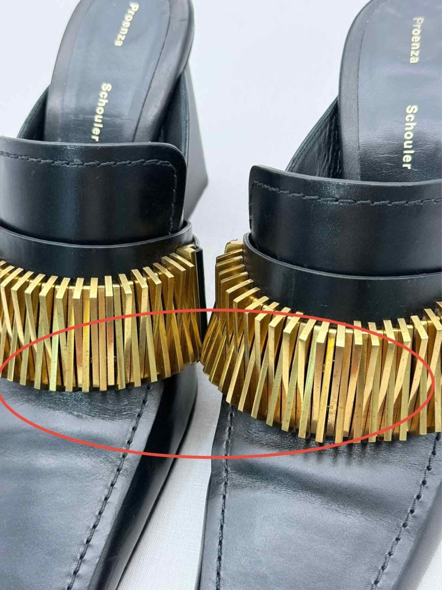 Pre - loved PROENZA SCHOULER Black Size EU 41 Mules at Reems Closet