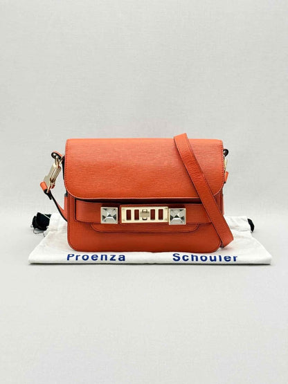 Pre-loved PROENZA SCHOULER Classic PS11 Orange Shoulder Bag at Reems Closet