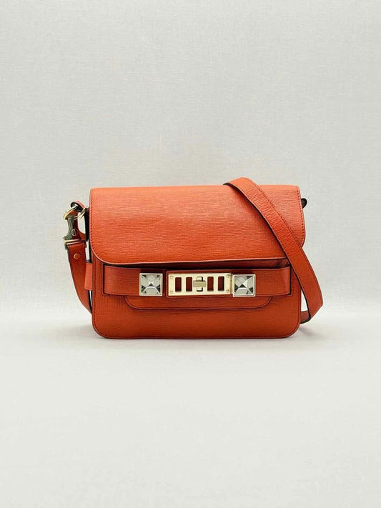 Pre-loved PROENZA SCHOULER Classic PS11 Orange Shoulder Bag at Reems Closet