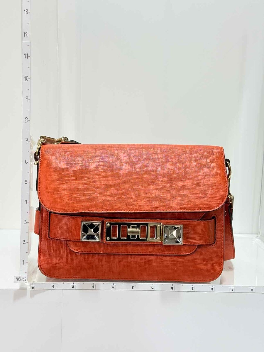 Pre-loved PROENZA SCHOULER Classic PS11 Orange Shoulder Bag at Reems Closet