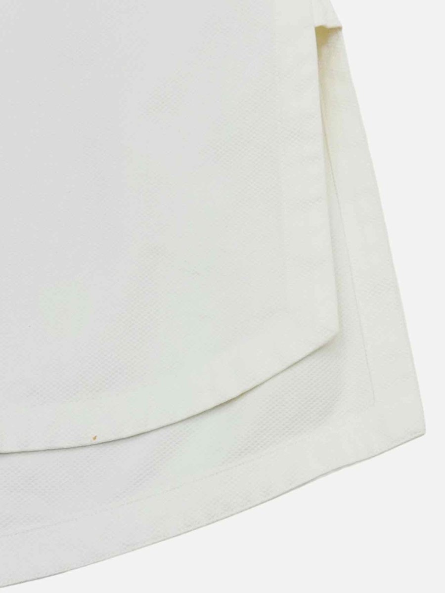 Pre - loved PROENZA SCHOULER Short Sleeve White Shirt at Reems Closet