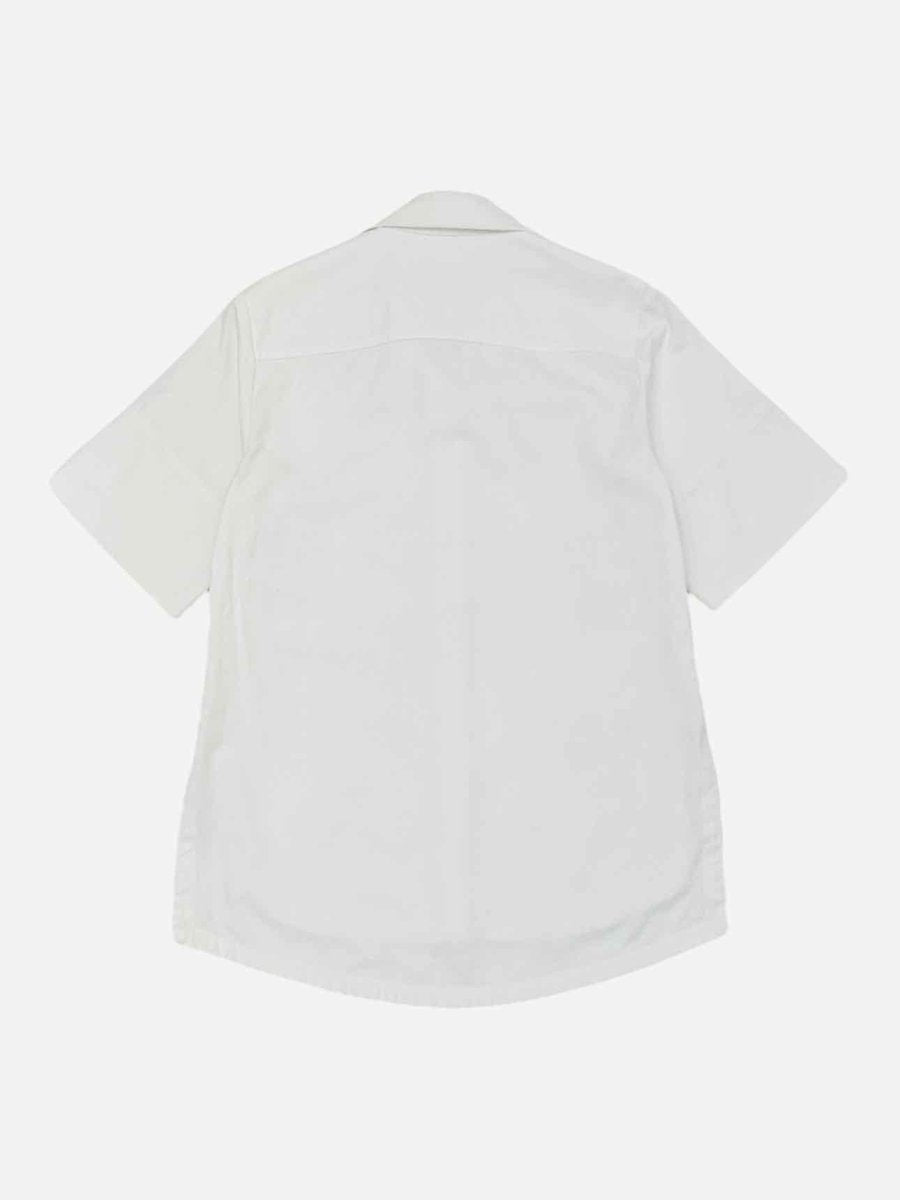 Pre - loved PROENZA SCHOULER Short Sleeve White Shirt at Reems Closet