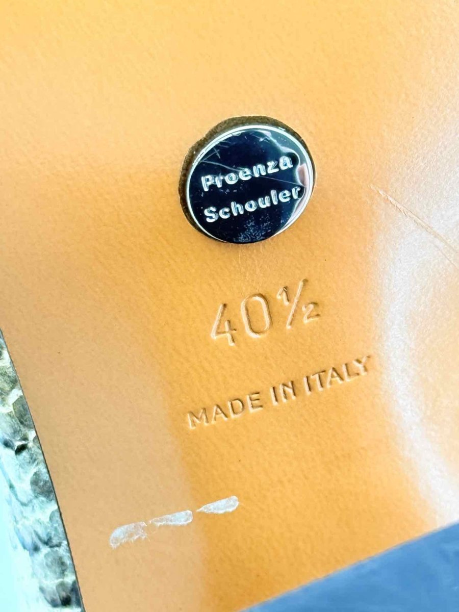 Pre - loved PROENZA SCHOULER Size EU 40.5 Ankle Boots at Reems Closet