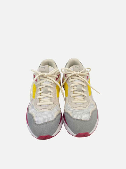 Pre - loved PUMA RS Metric Grey Multicolor Sneakers at Reems Closet