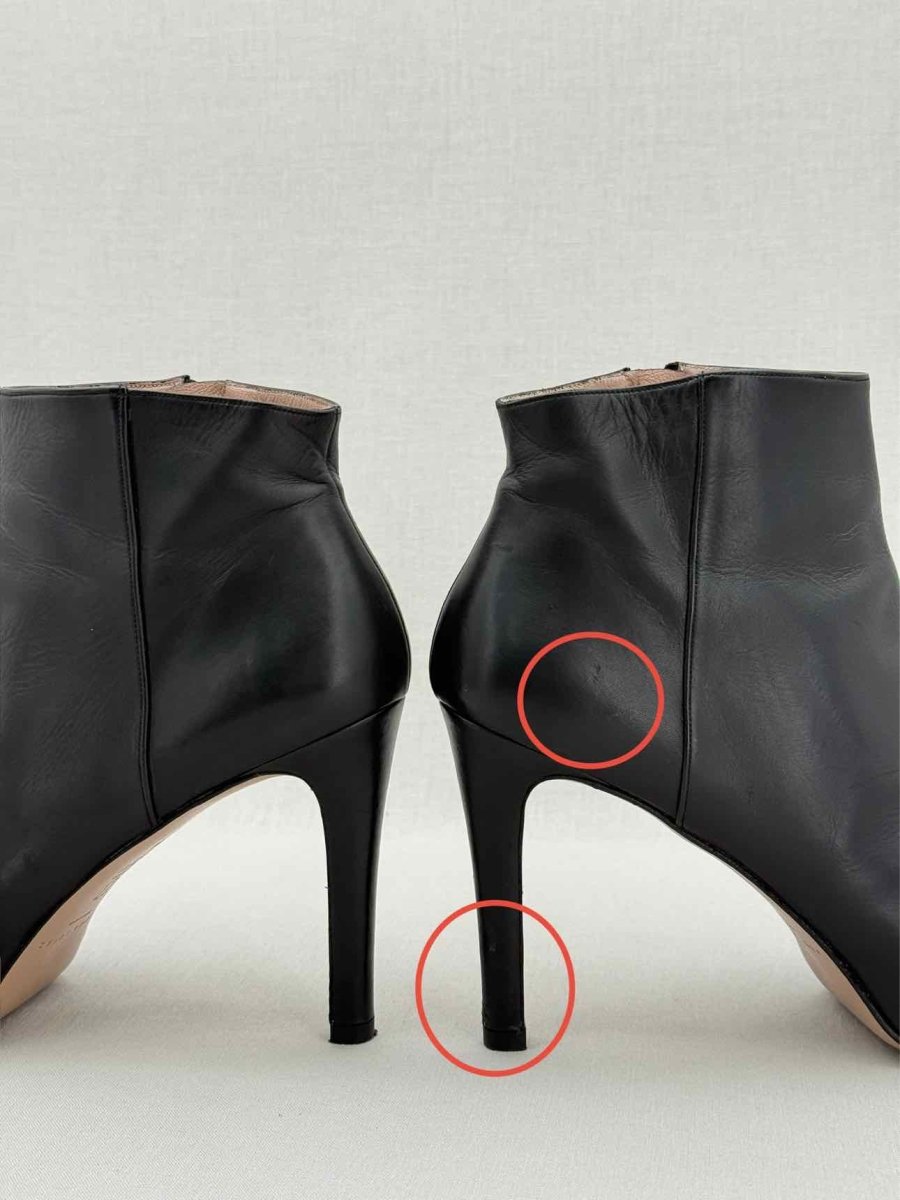 Pre - loved PURA LOPEZ Black Size EU 38 Ankle Boots at Reems Closet