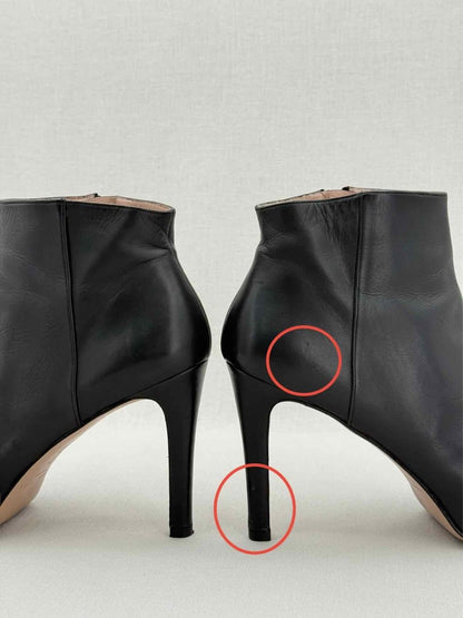 Pre - loved PURA LOPEZ Black Size EU 38 Ankle Boots at Reems Closet