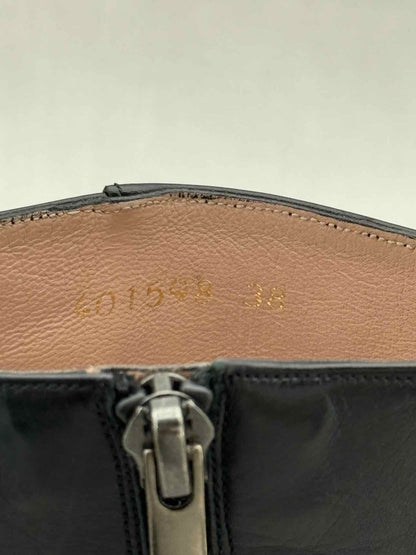 Pre - loved PURA LOPEZ Black Size EU 38 Ankle Boots at Reems Closet