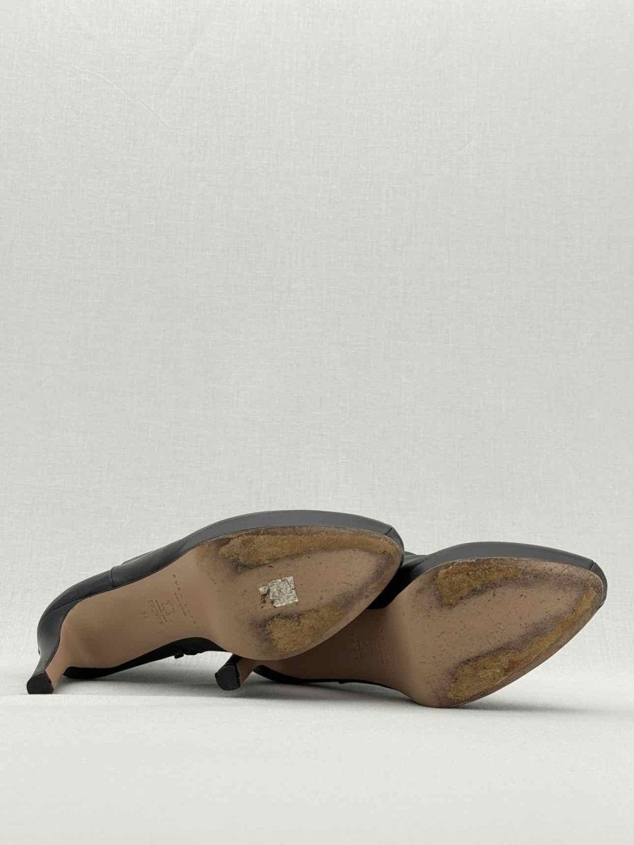 Pre - loved PURA LOPEZ Black Size EU 38 Ankle Boots at Reems Closet