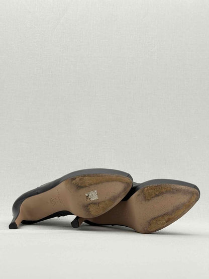 Pre - loved PURA LOPEZ Black Size EU 38 Ankle Boots at Reems Closet