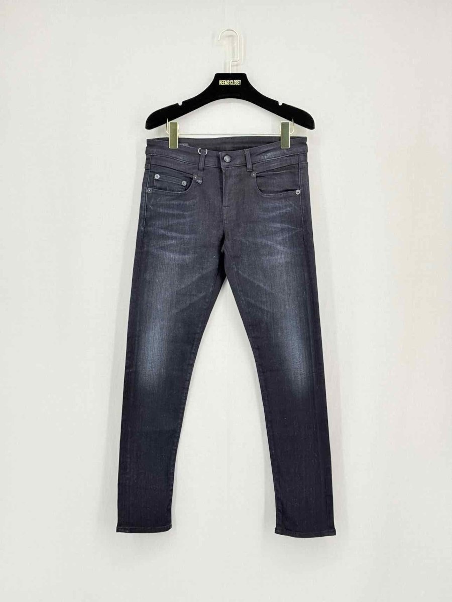 Pre - loved R13 Boy Skinny Black Washed Size 24 Jeans at Reems Closet