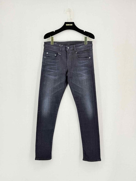 Pre - loved R13 Boy Skinny Black Washed Size 24 Jeans at Reems Closet