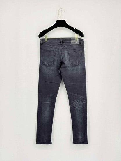 Pre - loved R13 Boy Skinny Black Washed Size 24 Jeans at Reems Closet