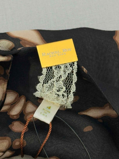 Pre - loved RACHEL & ROY Tweed Printed Size US 4 Midi Dress at Reems Closet