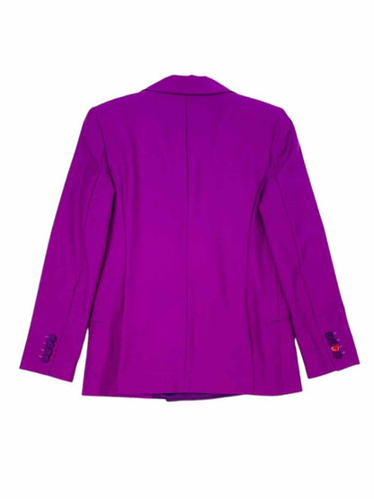 Pre - loved RACIL Double Breasted Purple Jacket at Reems Closet